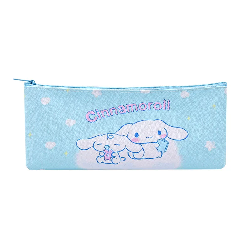 Imagem -05 - Lápis Bonito Pochacco para Meninas Sanrio Melodia Kuromi pu Leather Pen Bolsa Material Escolar Kids Gift 18 Pcs Lot Case