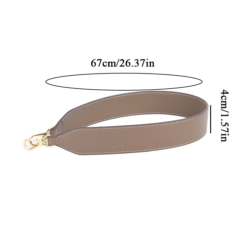 67cm Armpit Bag Hand Carry Handbag Belt Leather Solid Color Shoulder Bag Strap For Handle Crossbody Replacement Bag Accessories