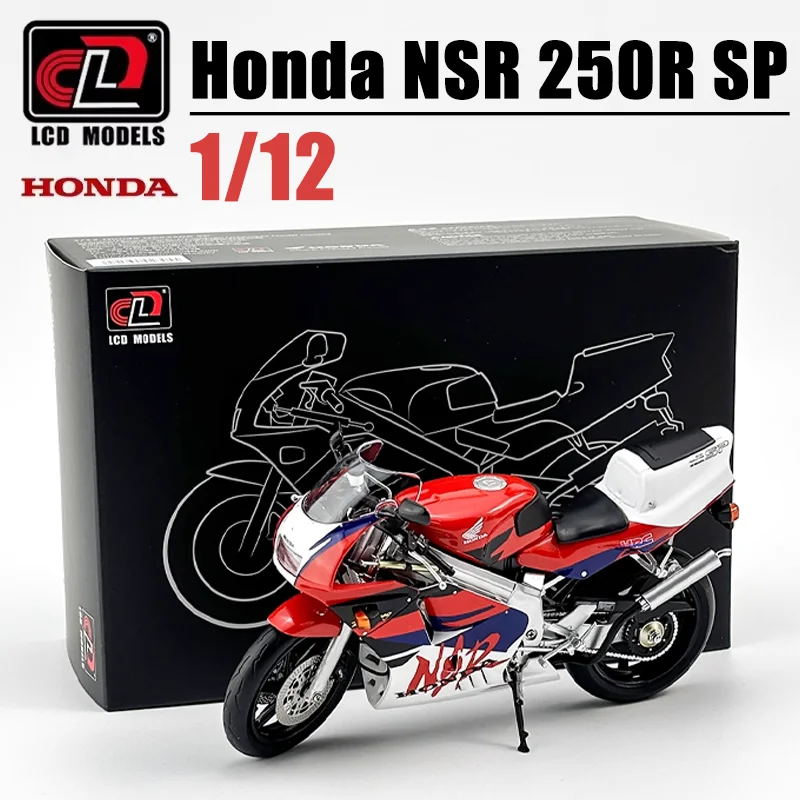 LCD 1/12 Honda NSR 250R SP Veicolo a motore giocattolo in lega pressofuso in metallo modello regali