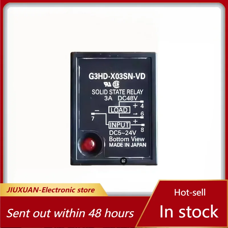 New 1pcs/lot G3HD-X03SN-VD DC5-24V Solid State Relay 6pins