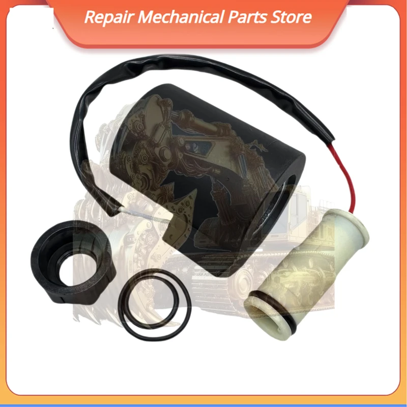 

Катушка электромагнитного клапана 12 В 24 В, Китайское происхождение для фитингов экскаватора на кабеле Vol-vo Ec