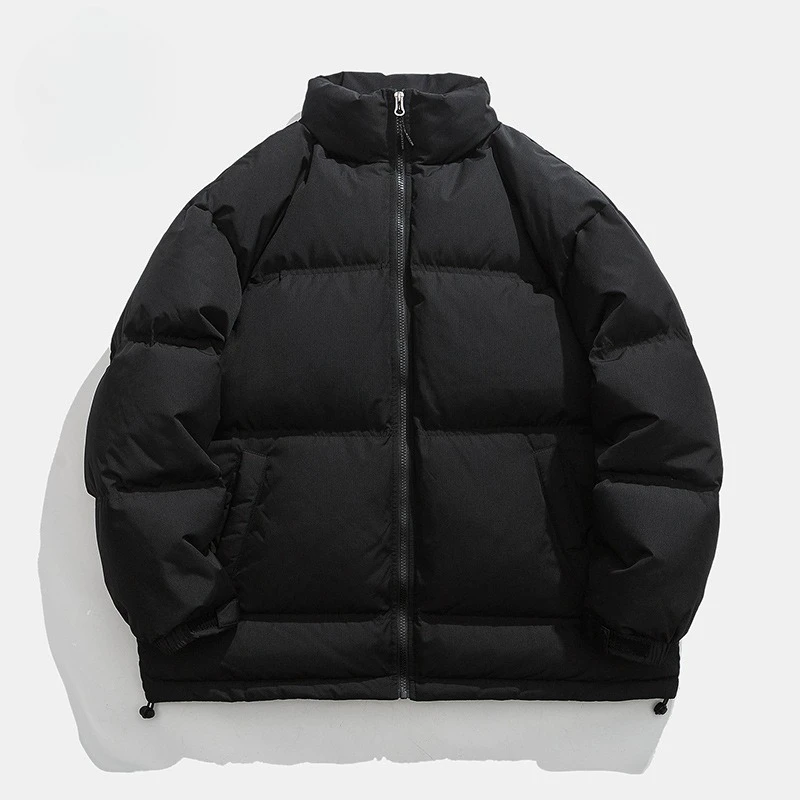 Women's Winter Top Coat Down Jacket White Duck Down Stand-up Collar Simple Comfortable Loose Casual Fashion Soft Niche Versatile