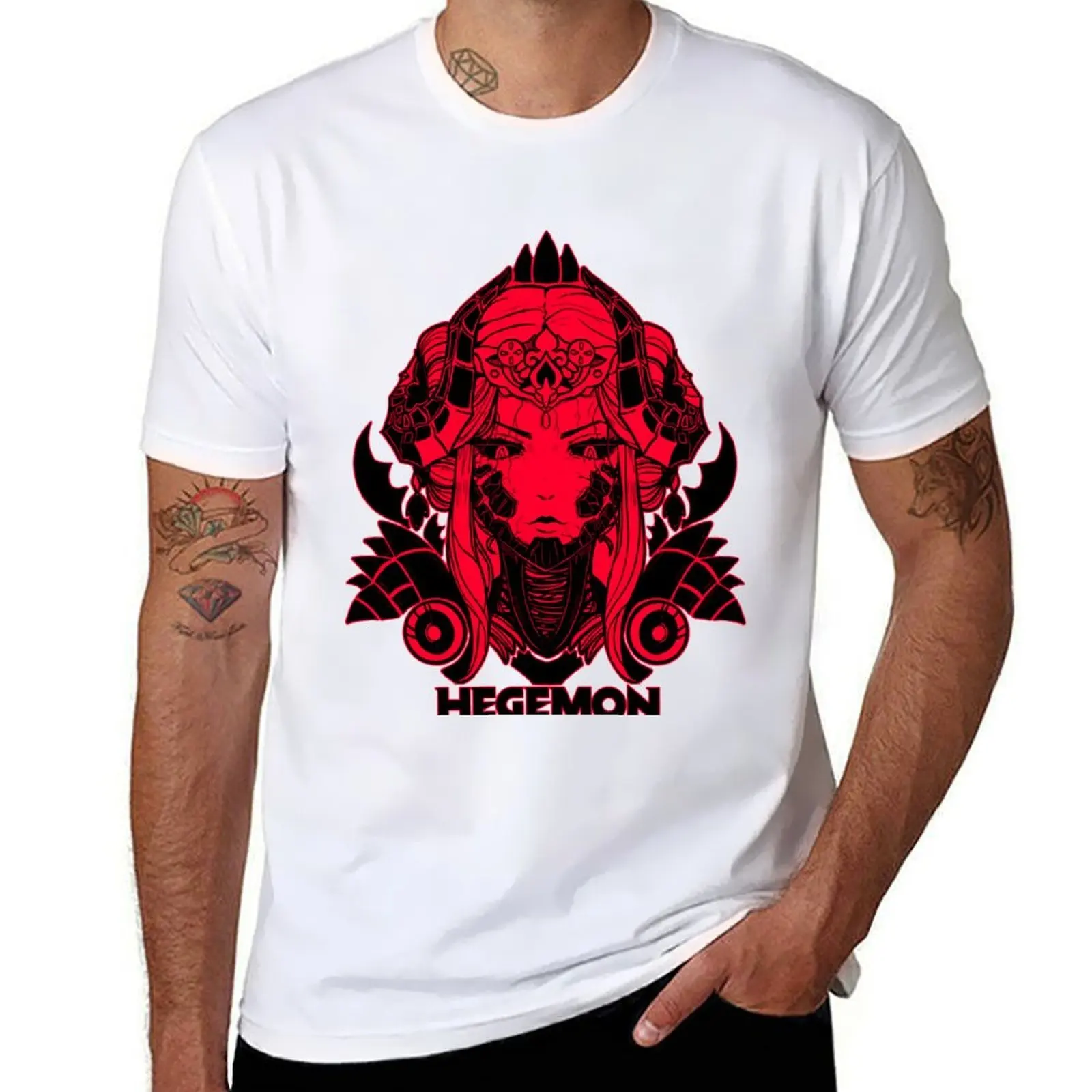 

Hegemon Red T-Shirt black cotton t-shirt plain for man package t shirt man luxury T-Shirt