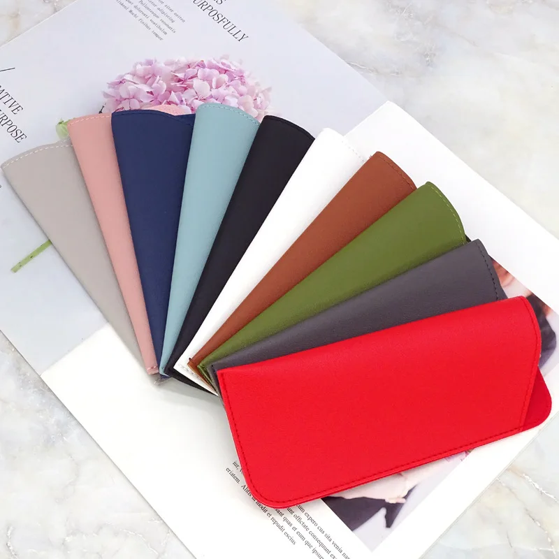 Pu Leather Glasses Bag Portable Sunglasses Pouch Glasses Pouch Premium Reading Eyeglasses Protective Cover For Men Backpack