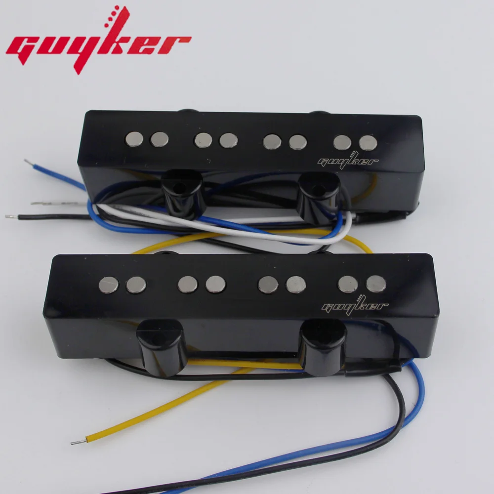 GUYKER Vintage Style JB Jazz Electric Bass Guitar Pickup Alnico pickups Set