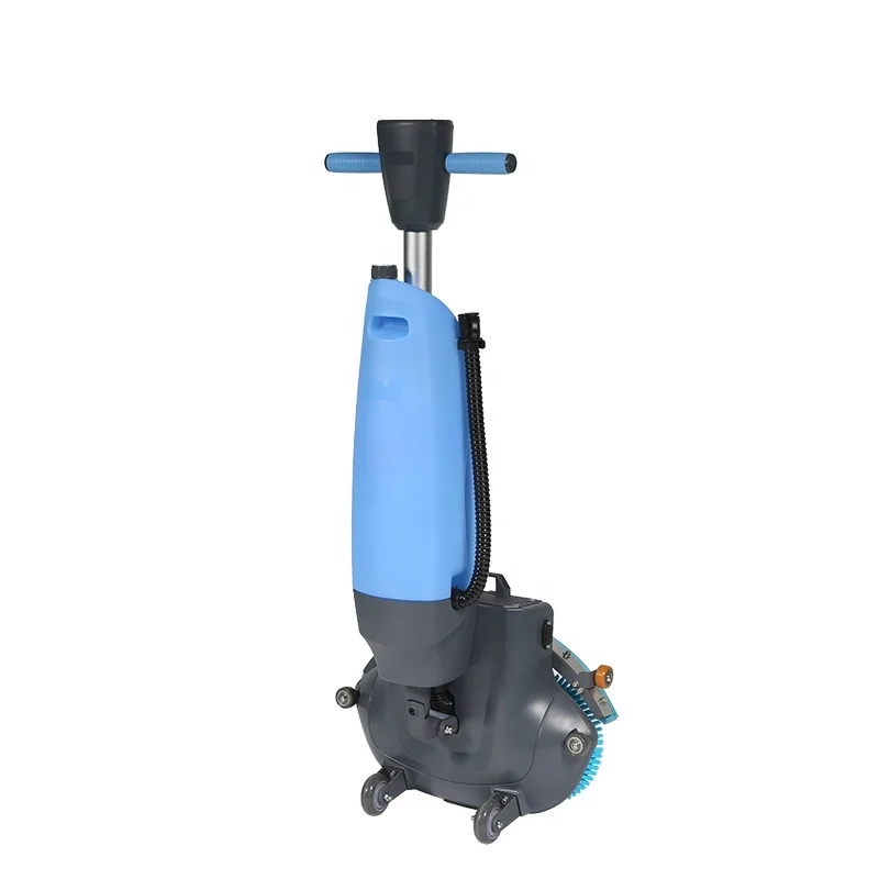 360 Degrees Mini Electric Walk-Behind Floor Scrubber Dryer Automatic Cleaning Sweeper with CE Approved