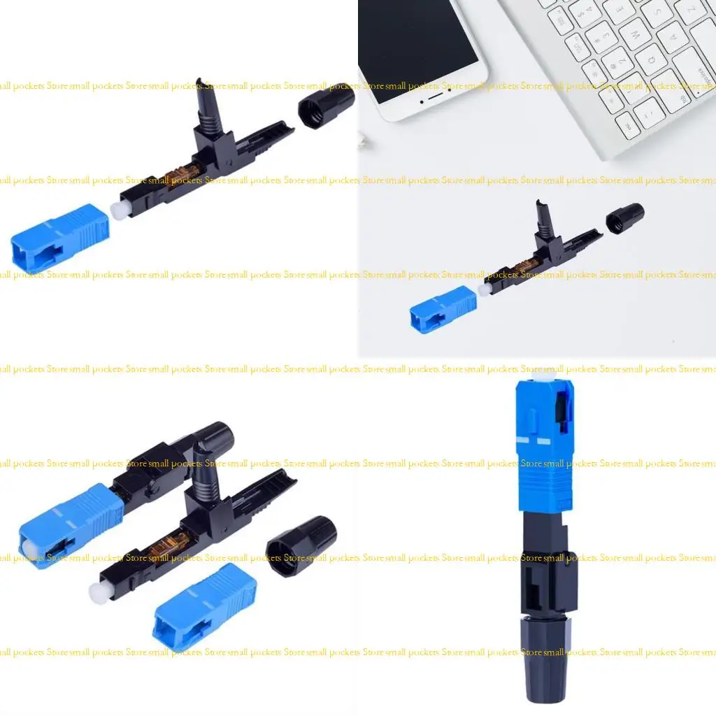 R1WD High Stability 100 Pcs ABS Material UPC Quick Connector for FTTH Long