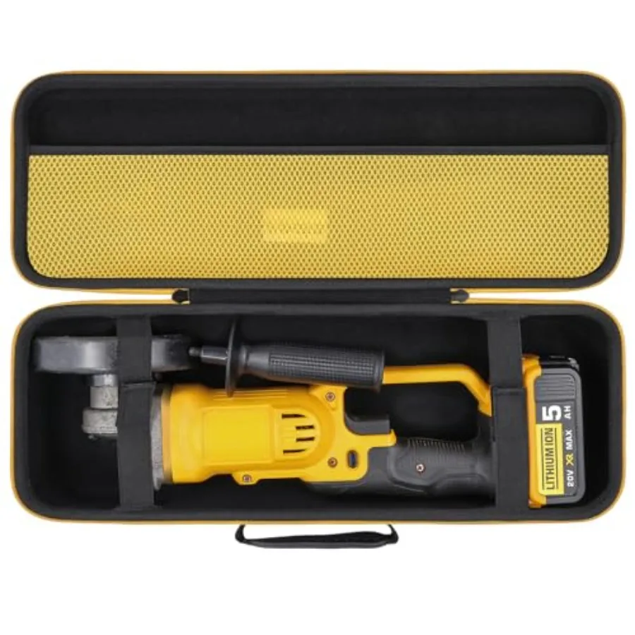 

Прочный кейс для аккумуляторной угловой шлифмашины DEWALT DCG412B 20V MAX 4-1/2 дюйма (только кейс)