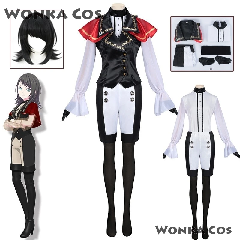 Ave Mujica BanG Dream! Yahata Umiri คอสเพลย์ Masked Ball ชุดเครื่องแต่งกายชุด Timoris อะนิเมะเสื้อผ้า Carnival Party Dressing Up