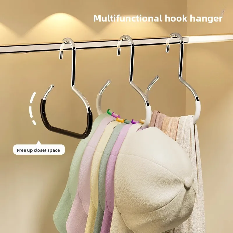 

Creative ring hanger anti-slip hanging hat silk scarf scarf multi-functional household storage artifact simple hanging belt