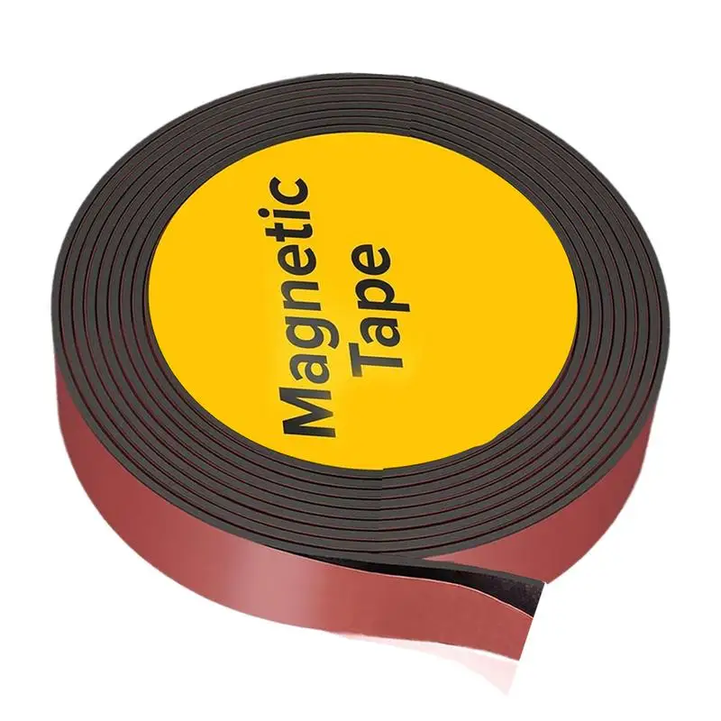 

Strong Adhesive Magnetic Strip Adhesive Tape Strip 2pcs Magnet Tape Strips For Kitchen Sticky Back Strip Strong Adhesive Tape