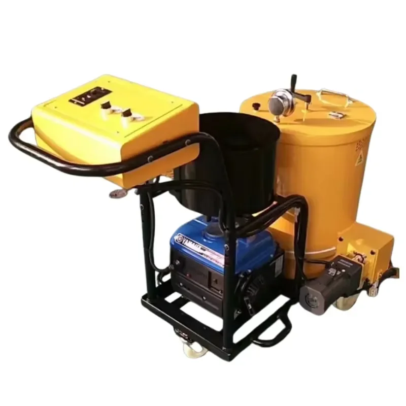 Highway pavement crack repair machine road maintenance equipment 650W 220V manual low power