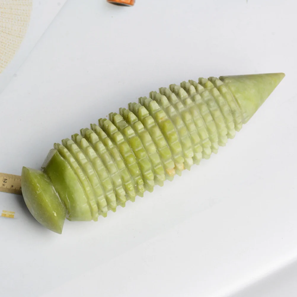 

1 шт. нефритовый массажный роликовый ролик для мышц, массажер для тела, способствует кровообращению, снимает мышечную усталость, использование всего тела