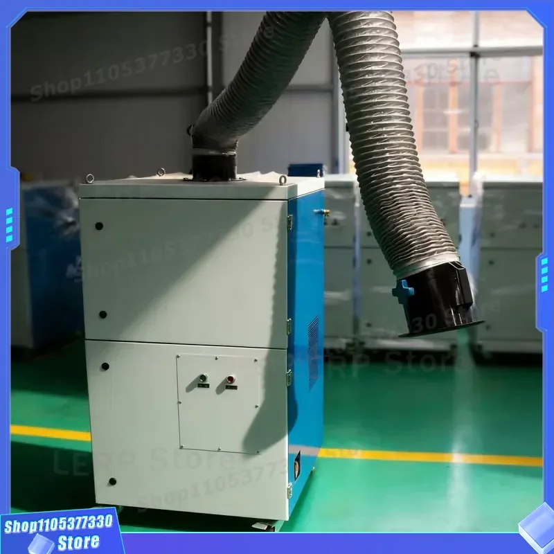Portable Industrial Air Filtration System Smoke Extractor for Workshop Fume Removal Dust Collector Purifier Machine Equipment