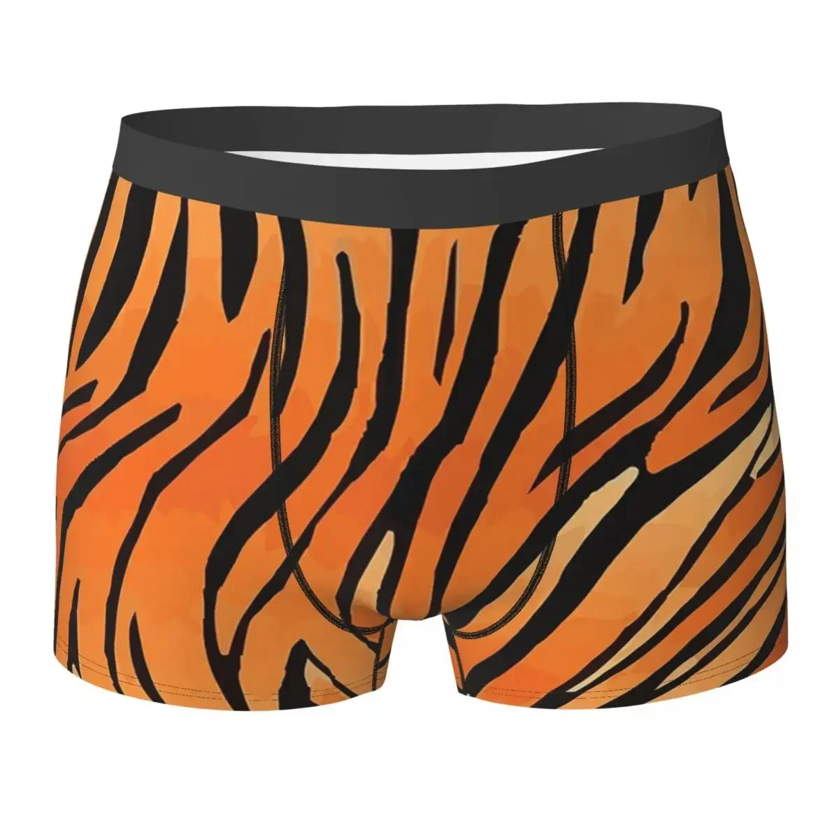 Boxer Underpants Shorts Bengal Tiger Animal Panties Men's Comfortable Underwear For Homme Man Boyfriend Gift