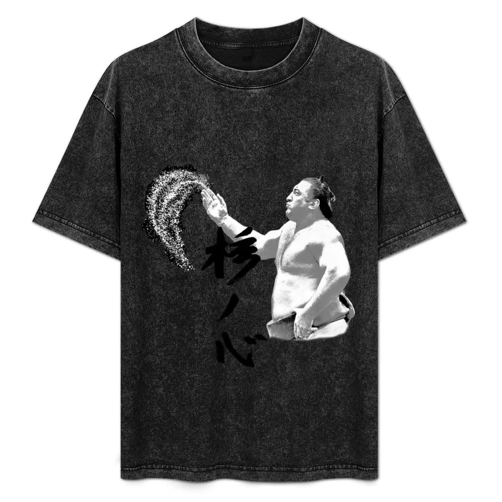 

The Georgian Wolf_ Sumo Wrestling T-Shirt customs anime men t shirt