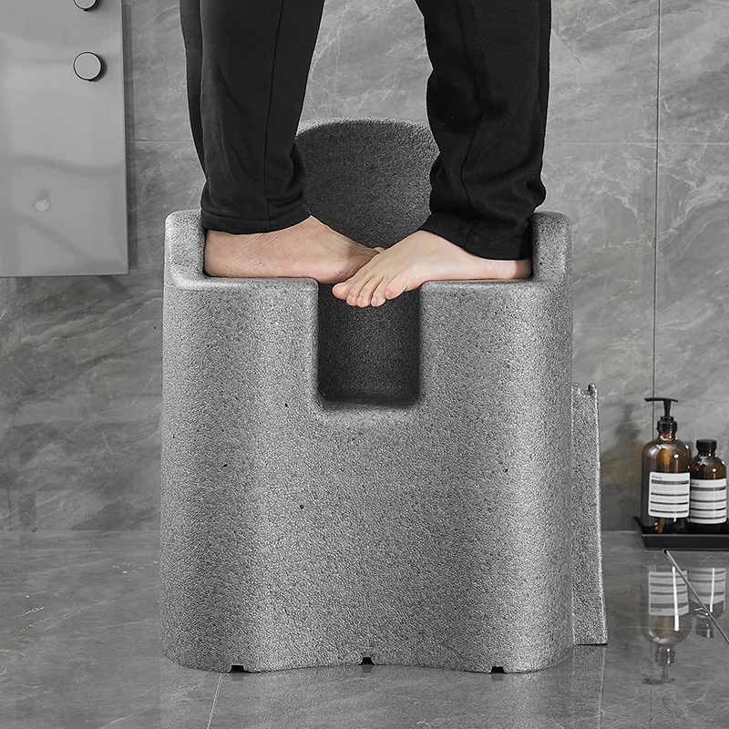 

Minder Shower Bathroom Chair Toilet Portable Elderly Medical Stool Hallway Bedroom Disabled Designer Cadeira Salon Furniture