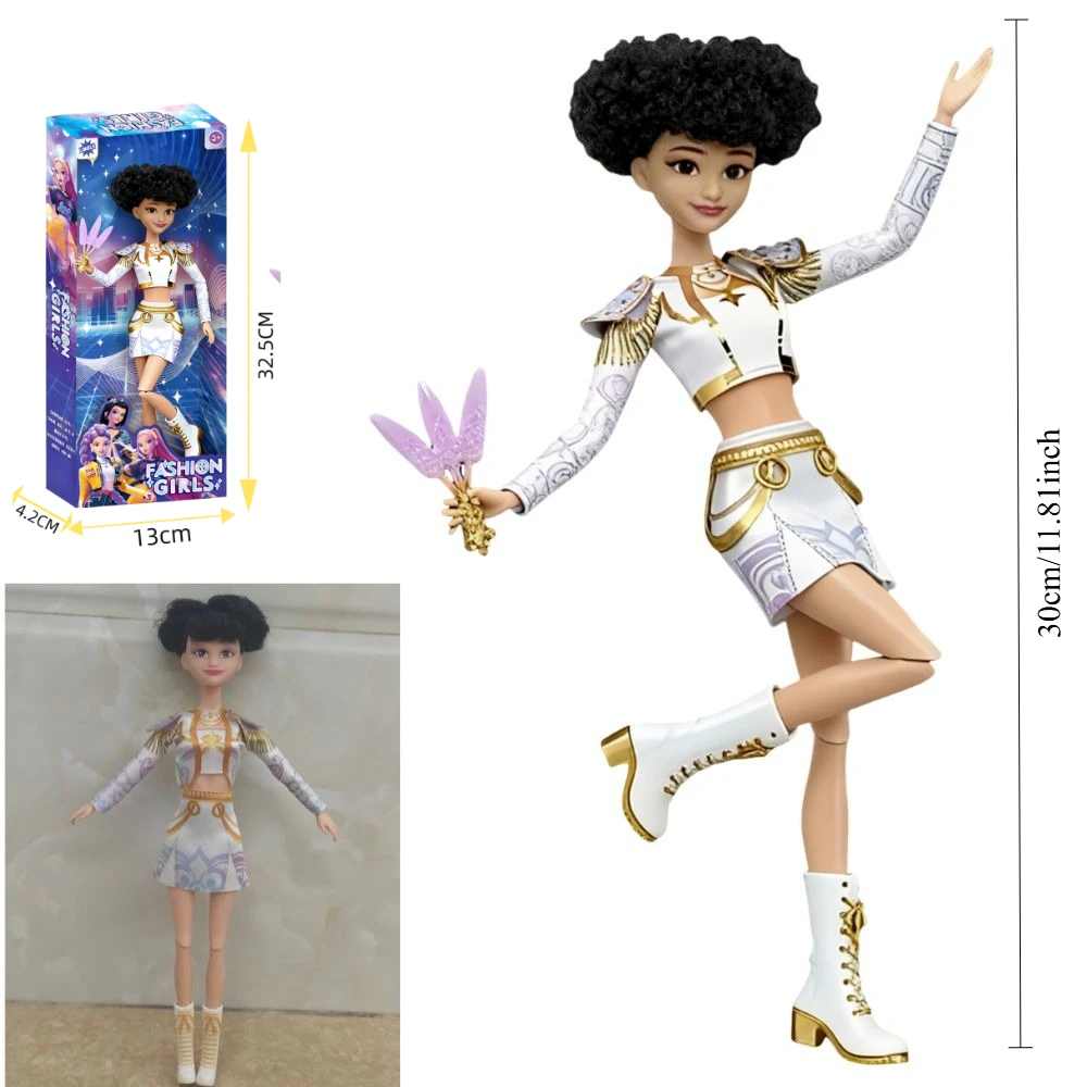 NUOVE action figure Kpop per ragazze - Demon Hunters Rumi Mira Zoey Bambole di plastica, bellissimo giocattolo da collezione, regalo ideale per bambini