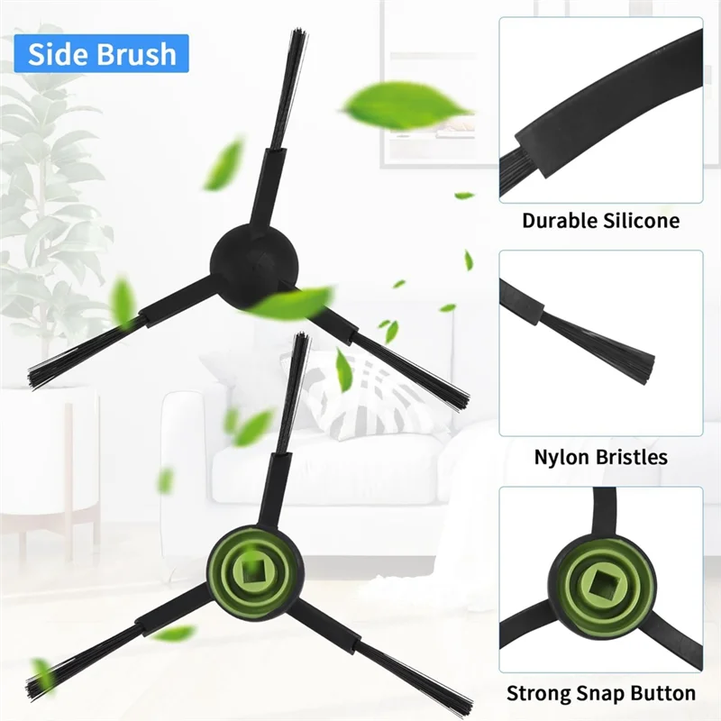 Accessory Set For Tikom G8000/G8000 Pro, For Honiture G20/G20 Pro, For Laresar Evol 3 Robot Vacuum Cleaner A62X