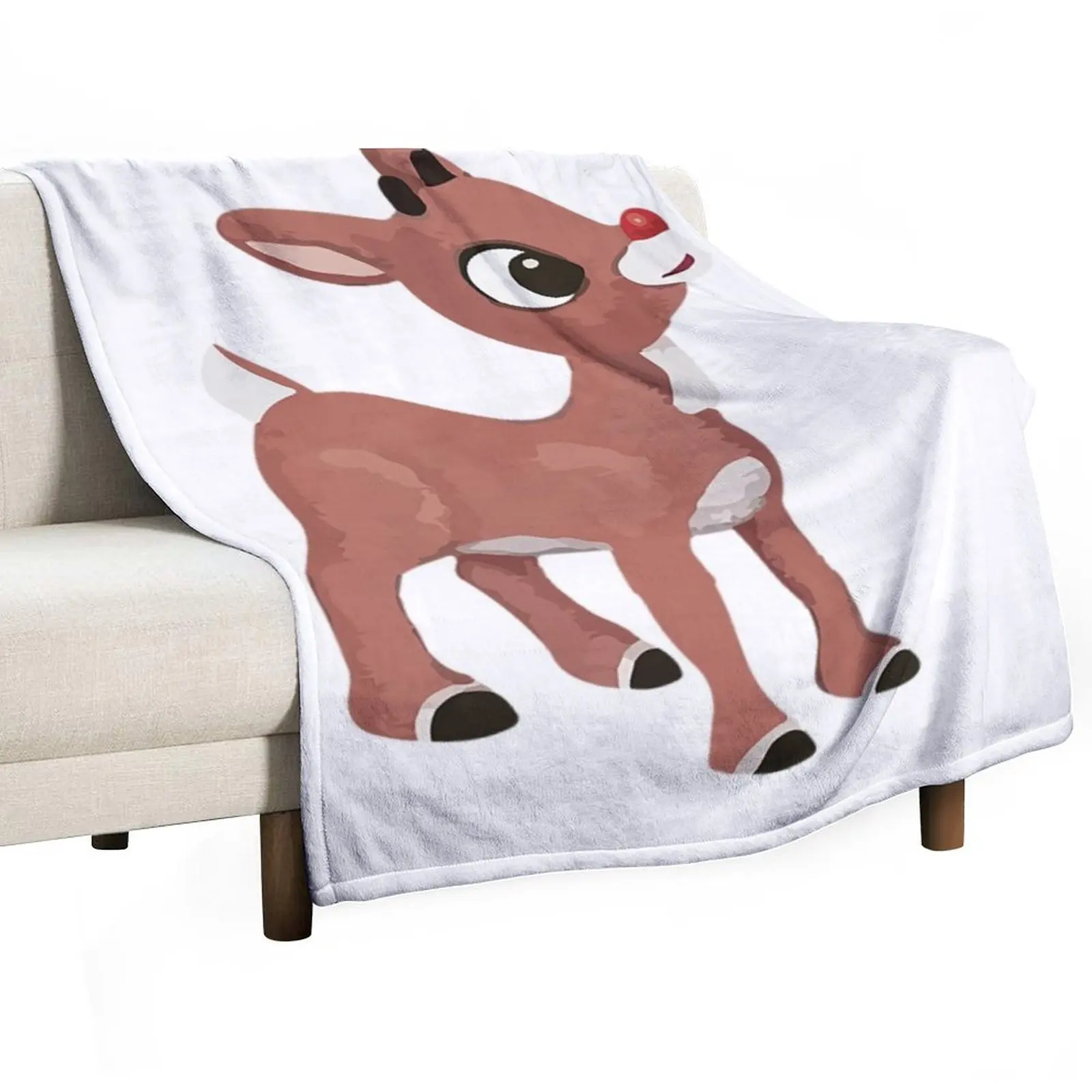 

Classic Rudolph The Red Nosed Reindeer T-ShirtClassic Rudolph Throw Blanket Sofas Thins Luxury Throw Soft Blankets