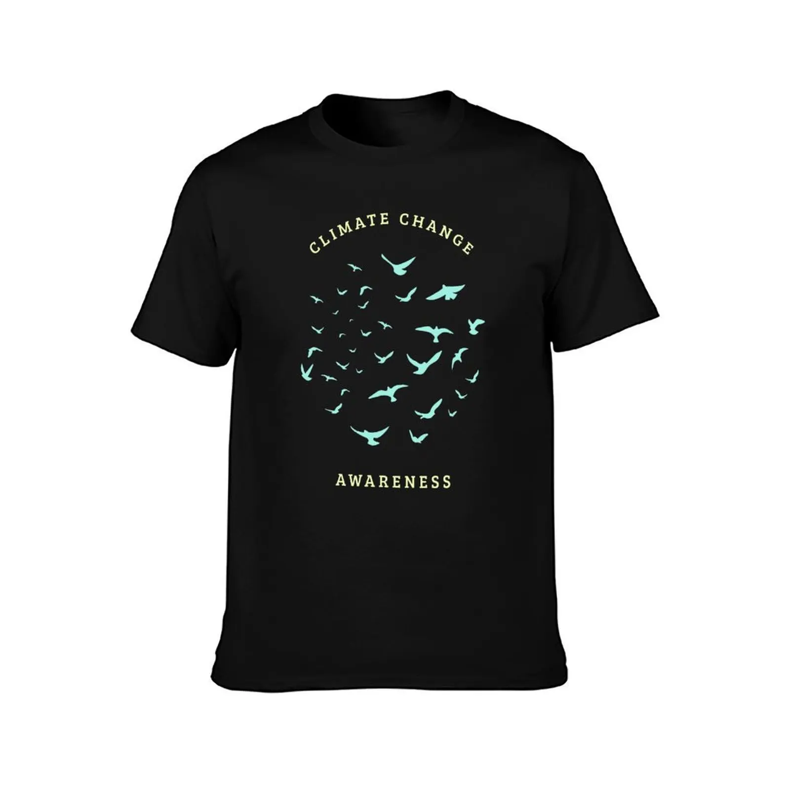 Climate Change Awareness T-Shirt Big and Tall Gym T-Shirt