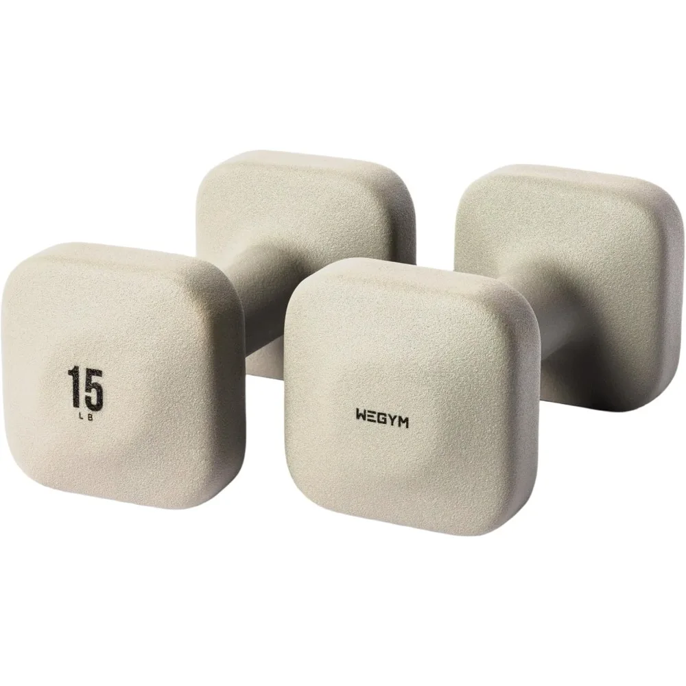 Dumbbells with Anti-Slip, Thick Handles and Flat, Sturdy Sides for Secure Workouts at Home, for Weightlifting Freight free