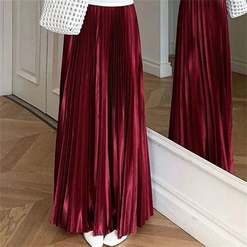 Moda elegante gonna a pieghe per le donne Faldas Vintage Saias Party Goth Gonne Ropa Mujer Casual Jupe Femme Harajuku Streetwear