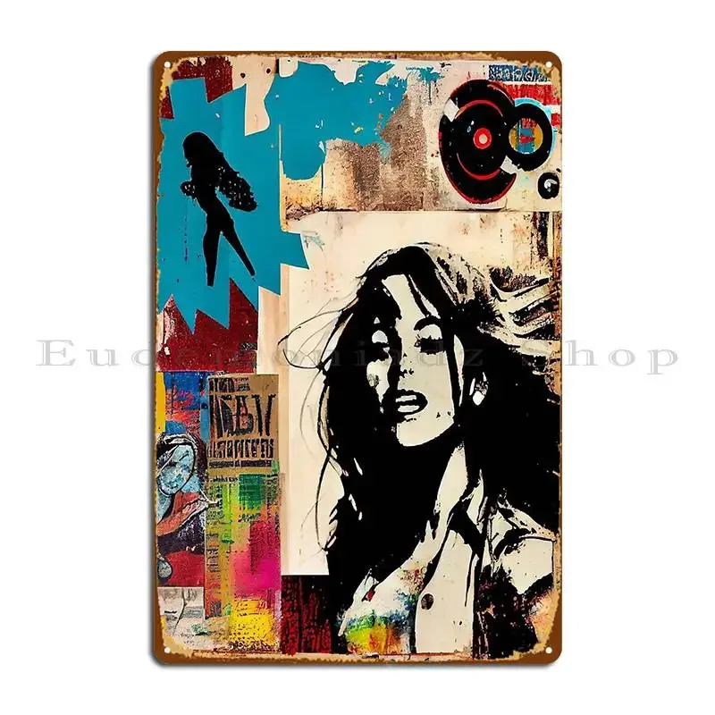 Cover Art Chronicles A Visual Journey Through Time Metal Plaque Customize Club Club Pub Living Room Tin Sign Poster