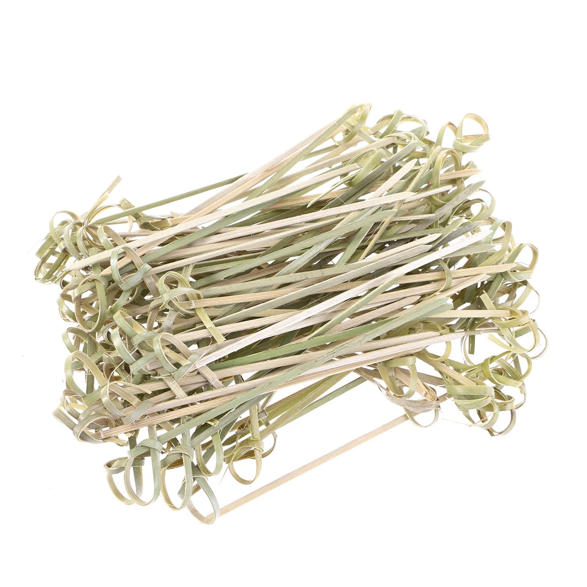 

100pcs Bamboo Fruit Skewers Wooden Picks for Cocktails Appetizers Hors D'oeuvres Party Bar Tools Rabbit Sticks Cheese