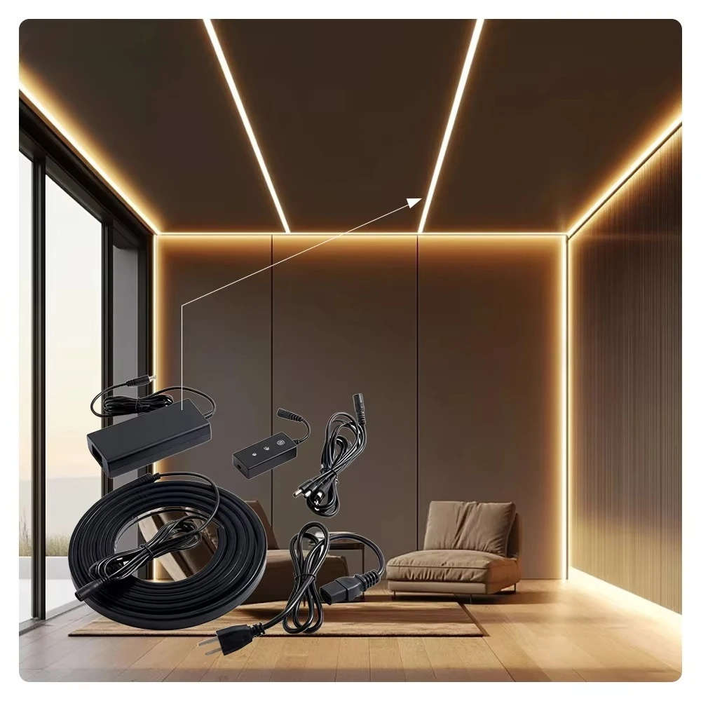 11W/M Slat Wall Light DC24V CRI90 50mm Cuttable LED Light for Slatwall Display Store Fixture Residential Lighting