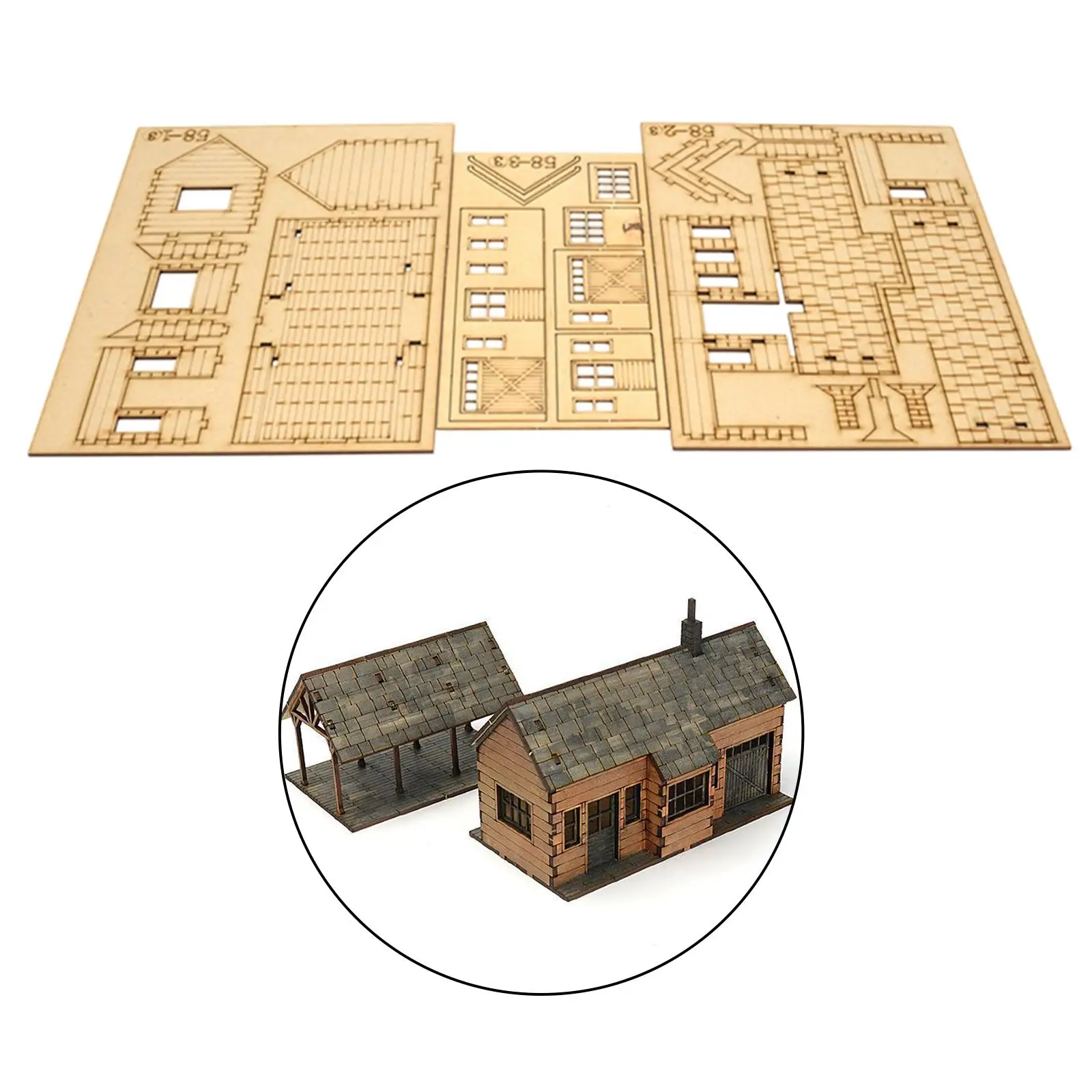 

Набор для сборки модели городской станции, набор для творчества своими руками, 1/72, подарок на день рождения, прочный, ручной работы, комплект материалов, забавный декор