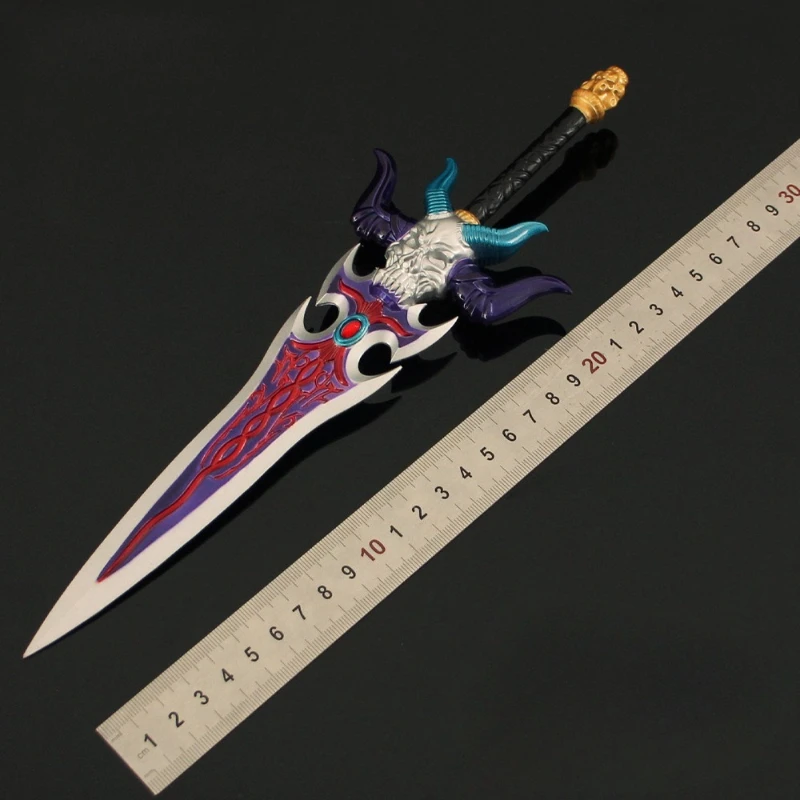 30 سنتيمتر/11.81in لعبة الزنزانة الأجهزة الطرفية السيف السحري Apophis نماذج الأسلحة المعدنية الكبيرة تأثيري الدعائم سطح المكتب الحلي الحرف الهدايا #5