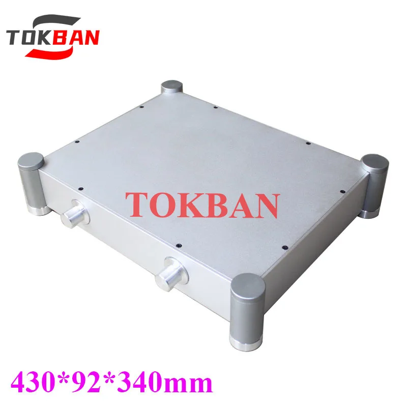 

Tokban Audio WA22 430*92*340mm All Aluminium Vacuum Tube Amplifier Chassis Enclosure DIY HIFI Preamplifier Case Shell