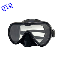 QYQ Professional scuba diving mask snorkeling suit adult silicone skirt anti-fog glasses swimming pool equipment