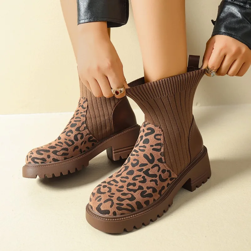 Booties New Round-T…