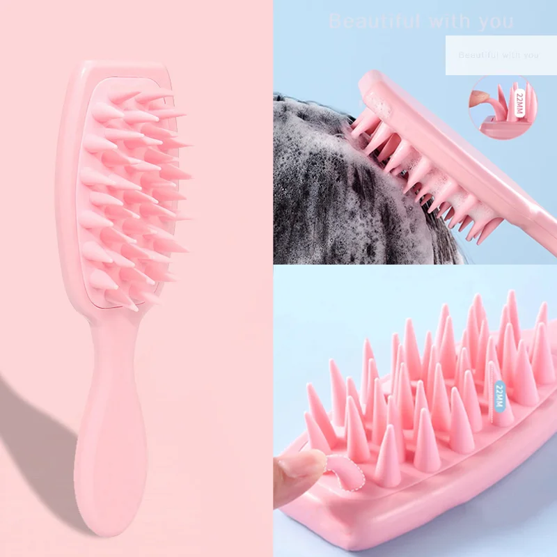 

Long Handle Air Bag Shampooing Comb Massage Head Scalp Combing Meridian Massage Brush Household Bath Brush Scrubber Accessories