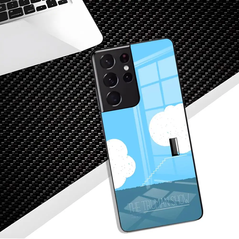 The Truman Show Phone Case For Samsung S26 S25 Edge Ultra 23 22 21 20 Ultra Plus S24 Fe Glass Cover