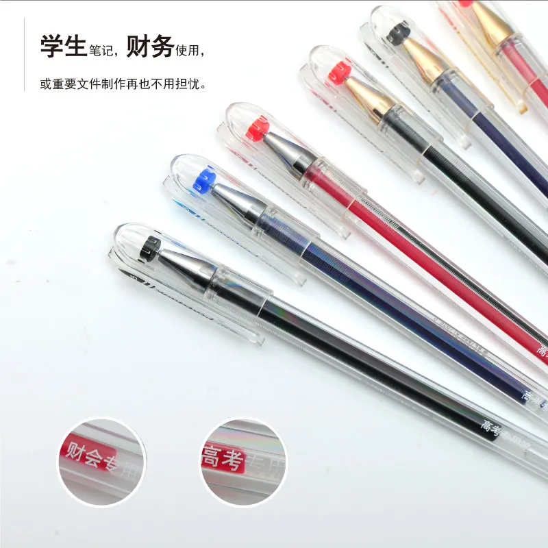 platinum-we-38-w-27-needle-tip-gel-pen-038mm-05mm-japanese-stationery-for-finance-exams