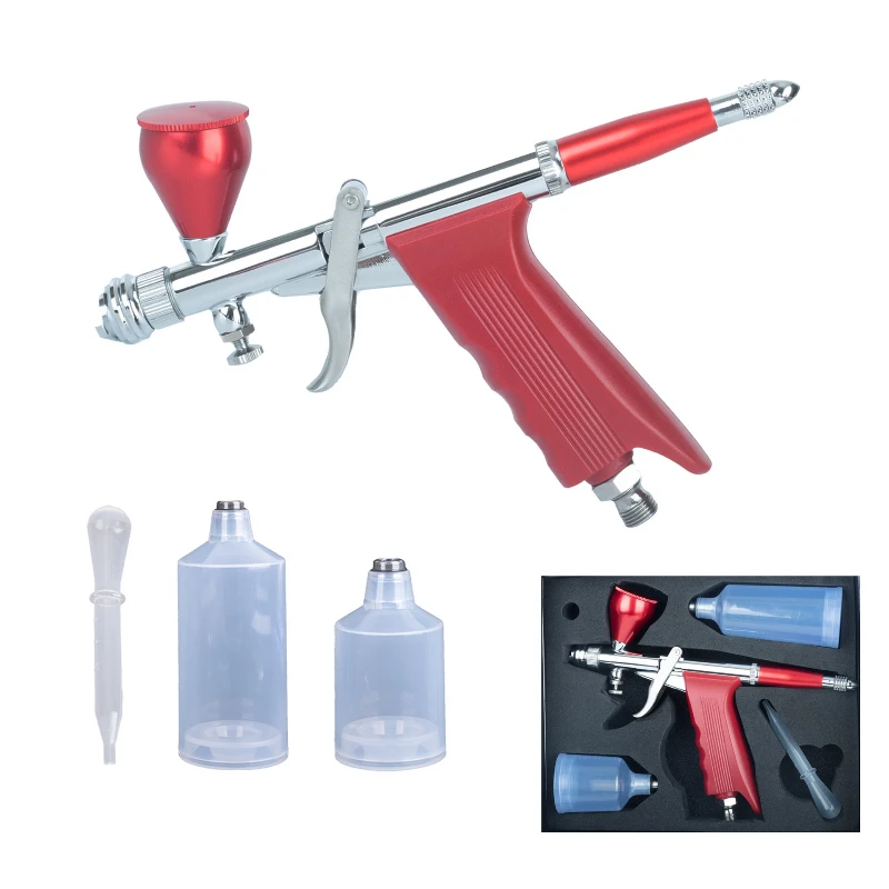 

Refinish paint spray gun model, color cake, beauty care DIY two modes, one-click switch spray spray pen