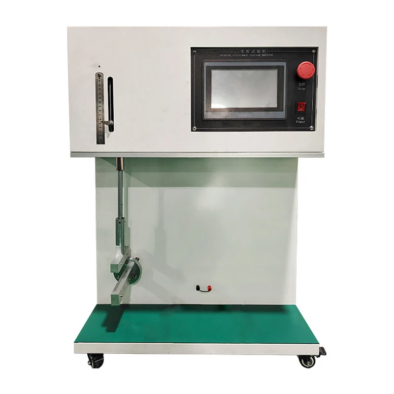 LR-Q005 ASTM-D2176 Standard Model FPC Bending Test Machine by Touchscreen Control  lab testing, bending testing