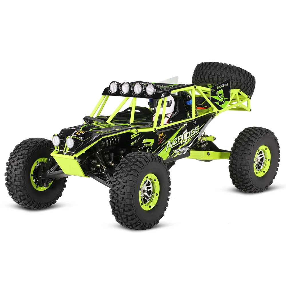 WLtoys 10428 RC Cars 2.4G 1:10 Scale 540 Brushed Motor Remote Control Electric Wild Track Warrior Car Vehicle Toy