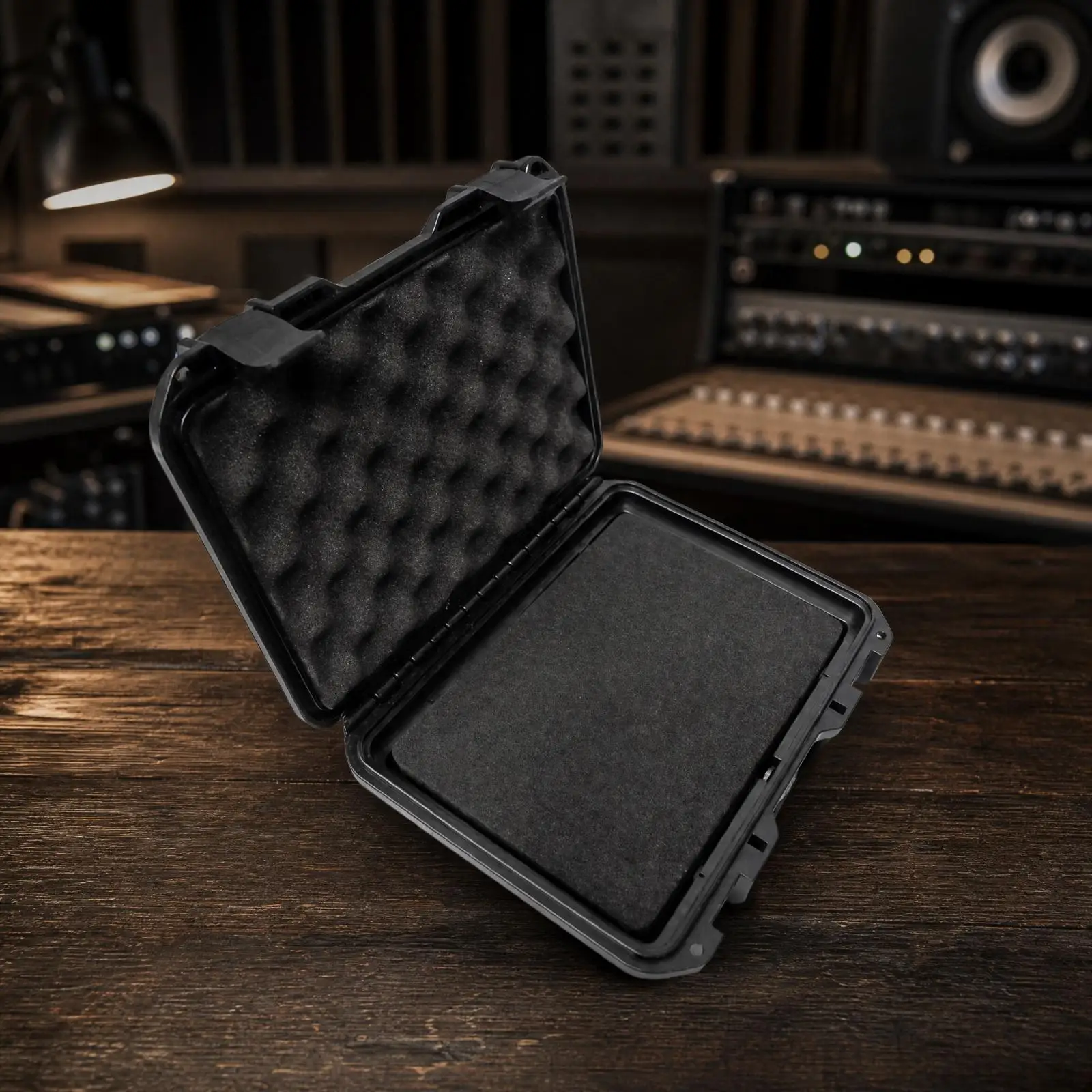 Waterproof Hard-Shell Tool Case Rugged Safety Equipment Case with Foam Interior Portable Shockproof for Travel, Field Work