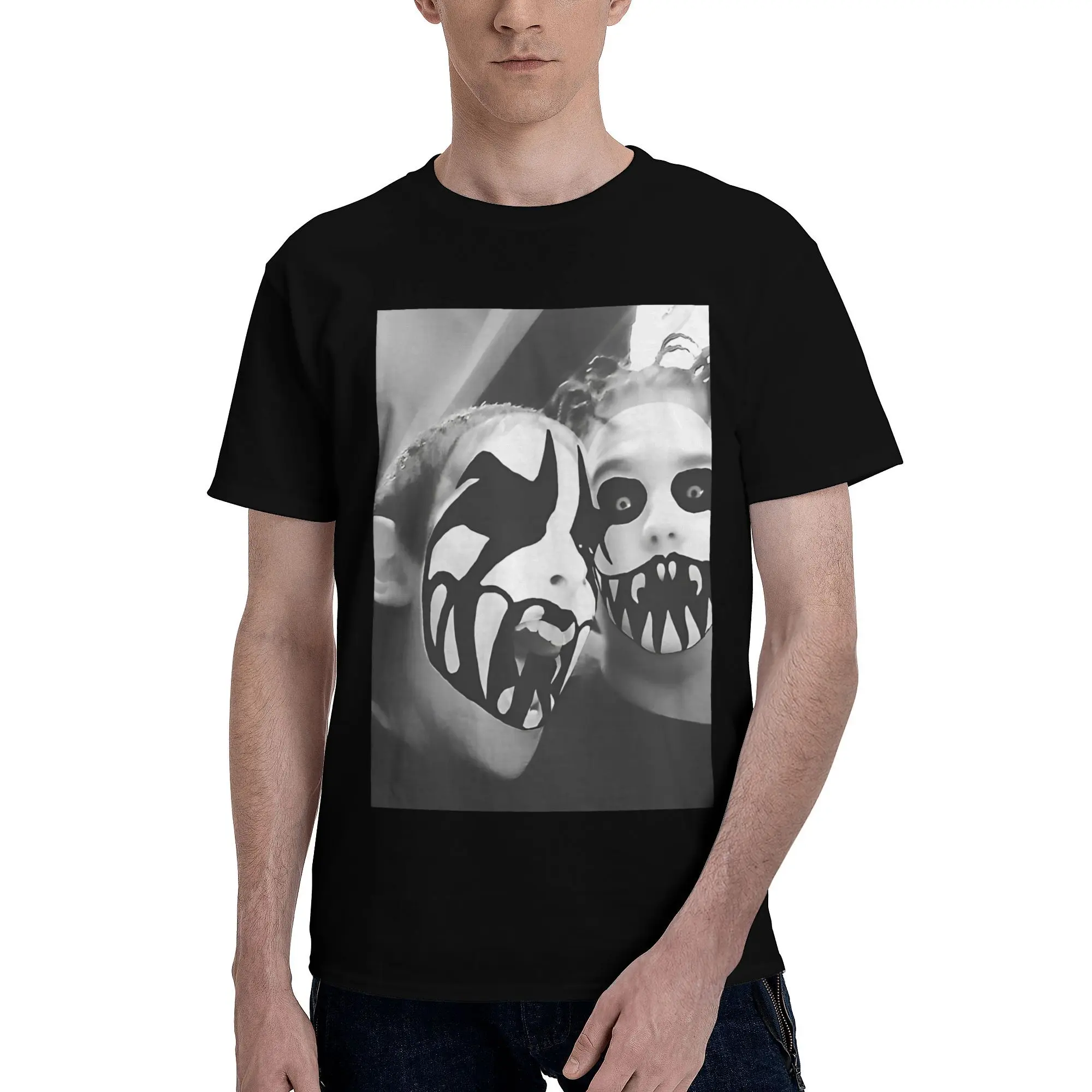 

Mens Womens Insane Clown Posse Shirt Pure Cotton Printed T-Shirt TRASH RAP Clothing Outfits