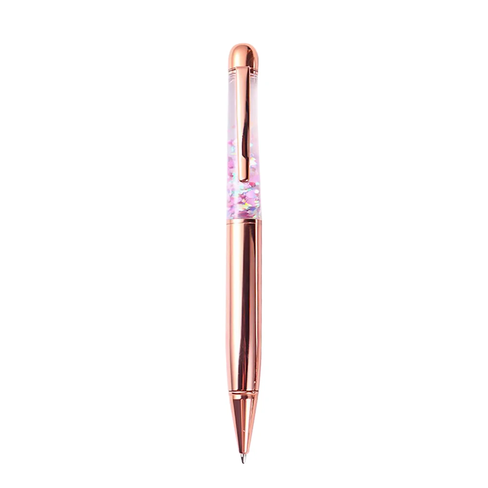 Ballpoint Pen Metal Gel Pens Writing Timing Student Golden for Students Signature