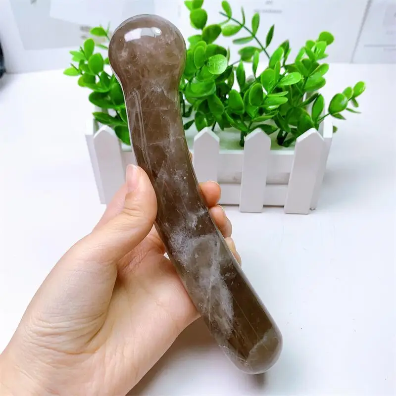 

Natural Smoky Quartz Penis Dinosaur Carving Carved Crystals And Stones Healing Carving Craft For Room Decor