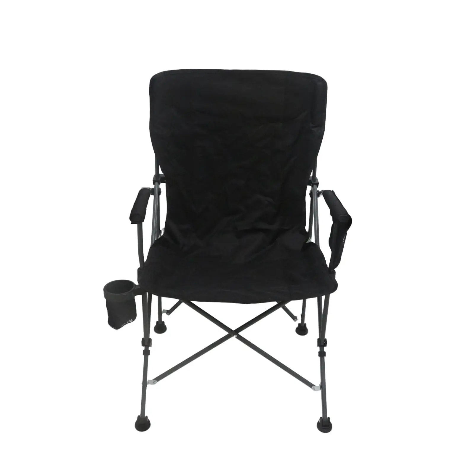 

Portable Folding Camping Chair With Cup Holder And Side Pocket For Adults Outdoor Fishing Hiking Beach