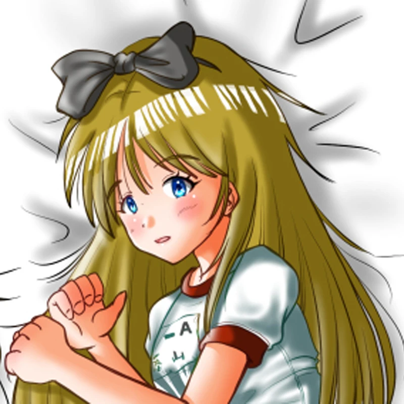 

Dakimakura Anime Eris 2 Side Printed Hugging Pillowcase Cushion Bedding Decor Pillow Cover