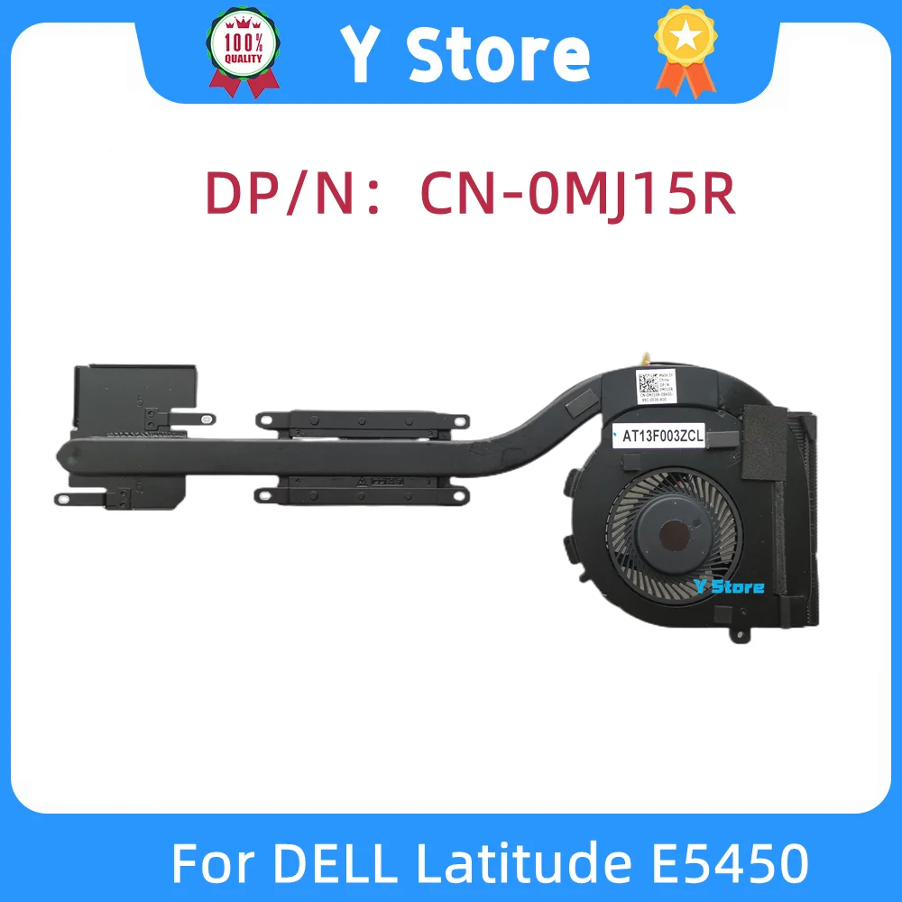 Y Store New Original CN-0MJ15R MJ15R 0MJ15R AT13F003ZCL Radiator For Dell Latitude E5450 Cooling Fan Heatsink Fast Ship