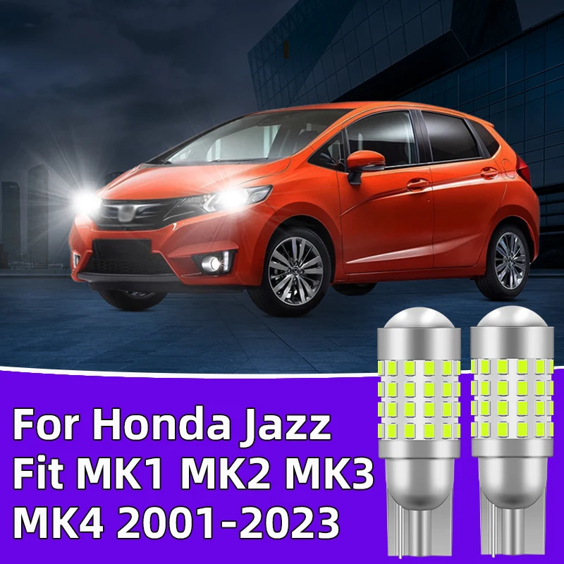 

2Pcs T10 Car LED Bulb Parking Lamp For Honda Jazz Fit MK1 MK2 MK3 MK4 2001- 2017 2018 2019 2020 2021 2022 2023 Clearance Lights