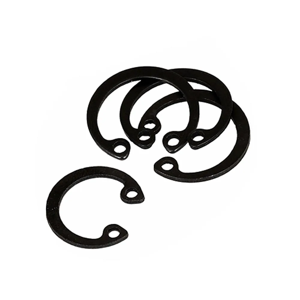 10/50pcs M3 M4 to M40 GB893 304 Stainless GB893 Black Steel Bearing Hole C Type Inside Internal Circlip Retaining Clip Snap Ring